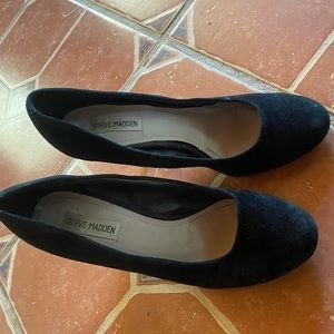 Steve Madden black heel size 9